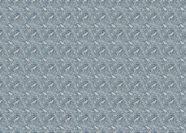 Creative Lab Plume Royale Blue 389,6cm x 280cm hoog (met gratis lijm!)