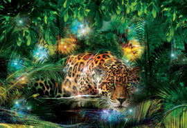 Fotobehang Jungle Jaguar