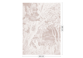 Kek Book III wp-762 Engraved Landscapes 200cm breed x 280cm hoog