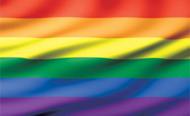 Fotobehang vlag regenboog