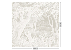 Kek Book V wp-764-r Engraved Landscapes 292,2cm breed x 280cm hoog (met gratis lijm!)