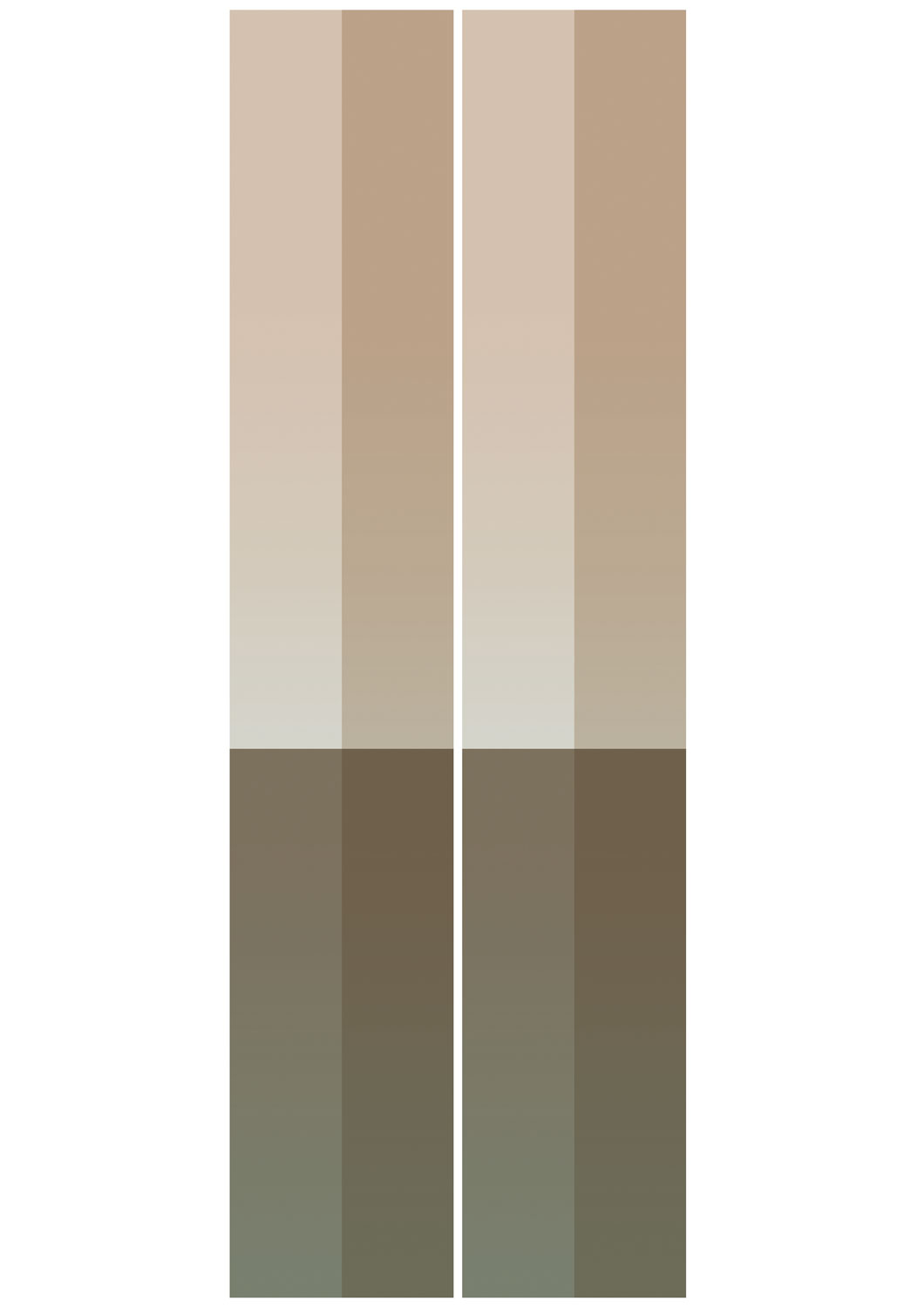 Kek Amsterdam Frans Uyterlinde Gradient Stripes FU-021 (met gratis lijm!)