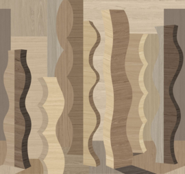 Hookedonwalls Bossa Nova Lounge 22481 mural (met gratis lijm!)