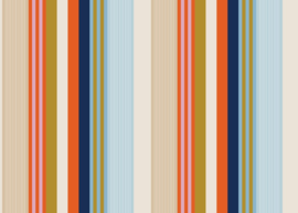 Hookedonwalls Stripes & Stripes 90786 Minnelli (met gratis lijm!)