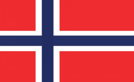 Fotobehang vlag Noorwegen