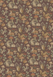 Creative Lab Tiny Forest Mauve 194.8cm x 280cm hoog (met gratis lijm!)