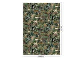 Kek Book V wp-685 Underwater Jungle 194,8cm breed x 280cm hoog (met gratis lijm!)