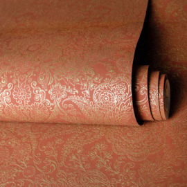Hogenberger Precious Brocade 65189 Old Red (met gratis lijm!)