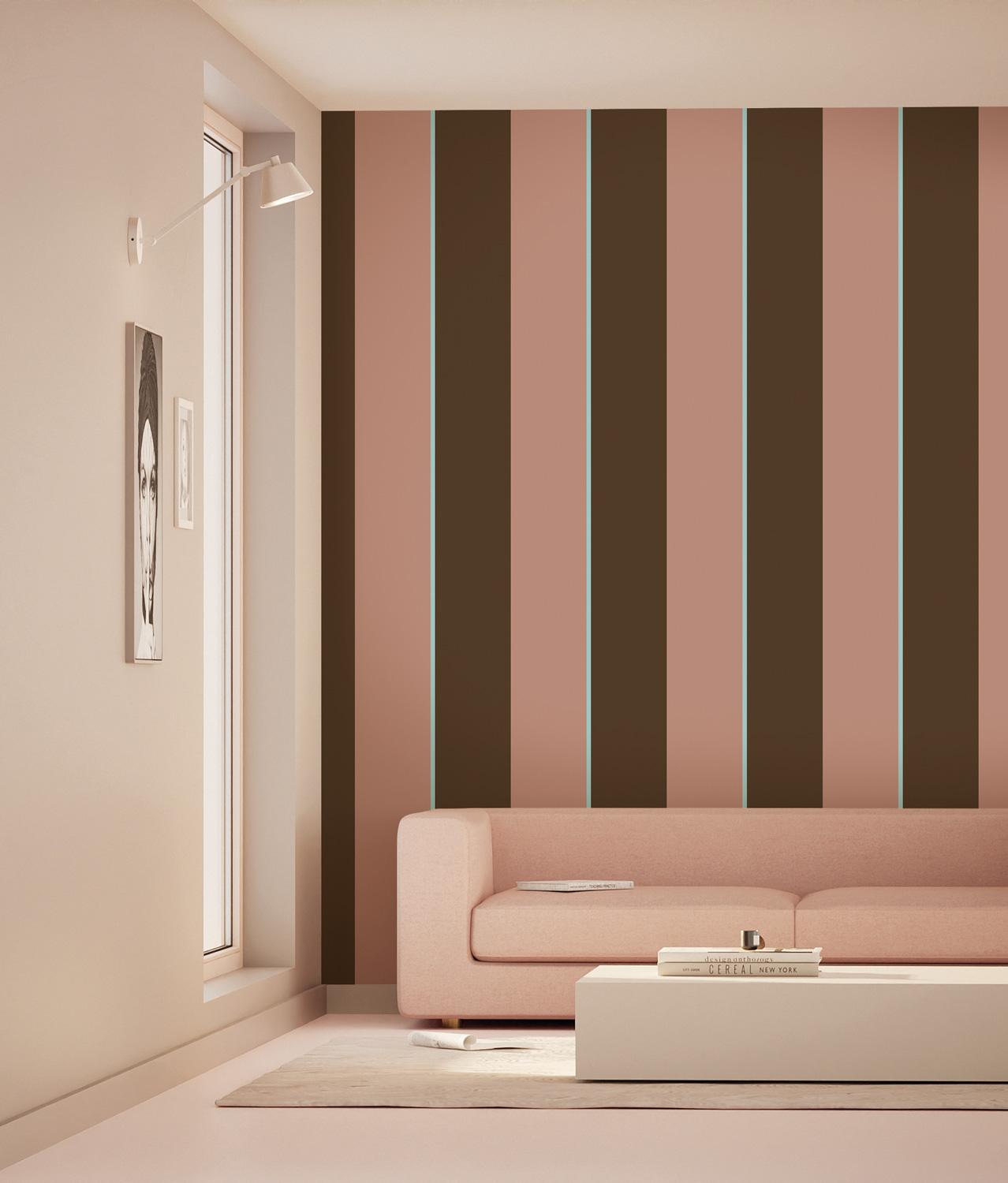 Kek Amsterdam Frans Uyterlinde Bold Stripes FU-012 (met gratis lijm!)