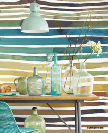 Eijffinger Stripes+ 377215 Wallpower Aquastripe Ochre