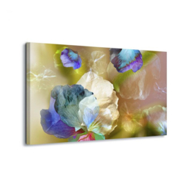 Canvasdoek Bloemen