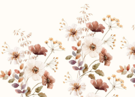 Creative Lab Dusty Flower 389,6cm x 280cm hoog (met gratis lijm!)