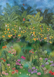 Matthew Williamson at Osborne & Little Daydreams W7493-01 Orange Grove