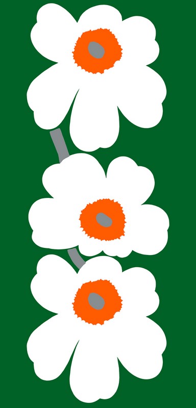 Marimekko 07 Unikko 60 Anniversary 25990 140cm x 300cm hoog (met gratis lijm!)