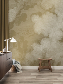 Kek Gold MW-010 Engraved Clouds 200cm breed x 280cm hoog