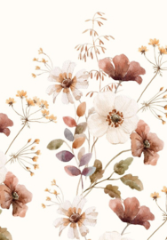 Creative Lab Dusty Flower194.8cm x 280cm hoog (met gratis lijm!)