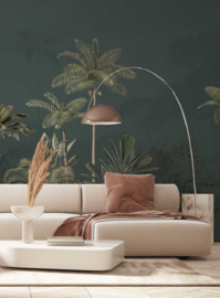 Annet Weelink Tropical Wilderness Dark Mural (met gratis lijm!)