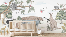 Annet Weelink Australia Mural (met gratis lijm!)