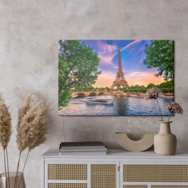 Canvasdoek Eiffel Tower, Paris