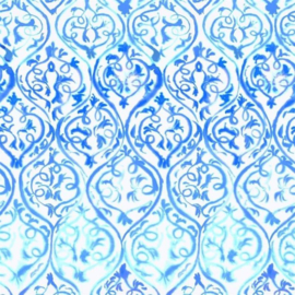 Designers Guild PDG1029/01 Arabesque Cobalt