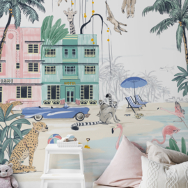 Annet Weelink Miami Beach Mural