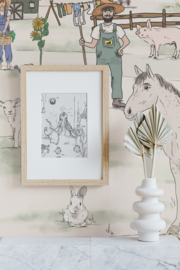 Annet Weelink Animal Farm Mural (met gratis lijm!)
