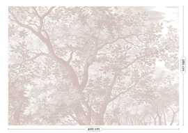 Kek Book III wp-777 Engraved Landscapes 400cm breed x 280cm hoog