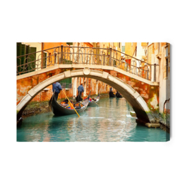 Canvasdoek The Charm Of Venice