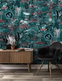 Kek Book V wp-698 Underwater Jungle 389,6cm breed x 280cm hoog (met gratis lijm!)