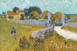 Canvasdoek Vincent Van Gogh Farmhouse In Provence