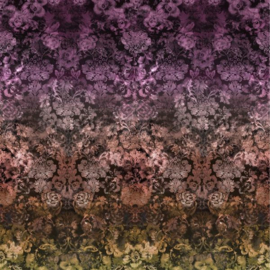 Designers Guild PDG1139/02 Tarbana Damask Amethyst 140cm x 300cm hoog