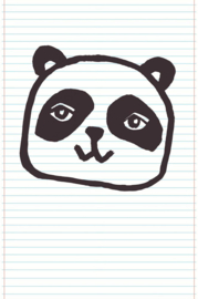 Eijffinger Wallpower Junior 364104 Panda Notebook