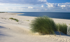 Fotobehang Duinen uitzicht