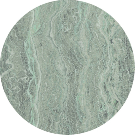 Komar D1-008 Green Marble behangcirkel zelfklevend 125cm