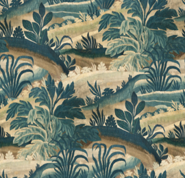Arte Les Tapisseries Collines 97900 Indigo (met gratis lijm!)