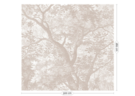 Kek Book III wp-775 Engraved Landscapes 300cm breed x 280cm hoog