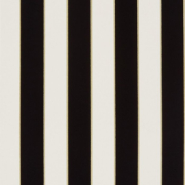 Osborn & Little Regency Stripe W7780-19 Ivory Black
