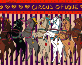 HookedOnWalls Enriquezland 25530 Crazy Horse (met gratis lijm!)