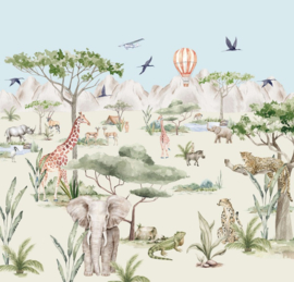 Creative Lab Out Of Africa 292,2cm x 280cm hoog (met gratis lijm!)