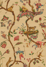 Hookedonwalls Scalamandré JV26028 Chinoise Exotique (met gratis lijm!)