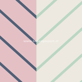 Eijffinger Stripes+ 377141 diagonale streep