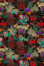 Philipp Plein Z81079 digitale fotowand 200cm x 300cm (met gratis lijm!)