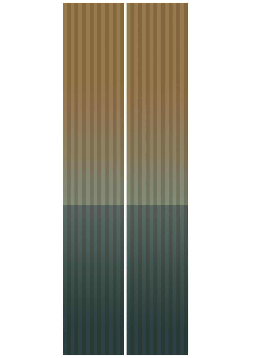 Kek Amsterdam Frans Uyterlinde Gradient Stripes FU-018 (met gratis lijm!)