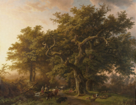 Dutch Painted Memories 8010 Forest Barend Cornelis Koekkoek