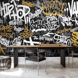 Fotobehang Hip Hop Graffiti