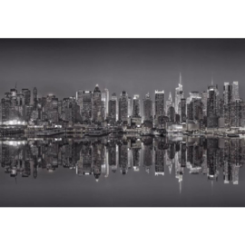 Fotobehang New York Reflections in Black & White
