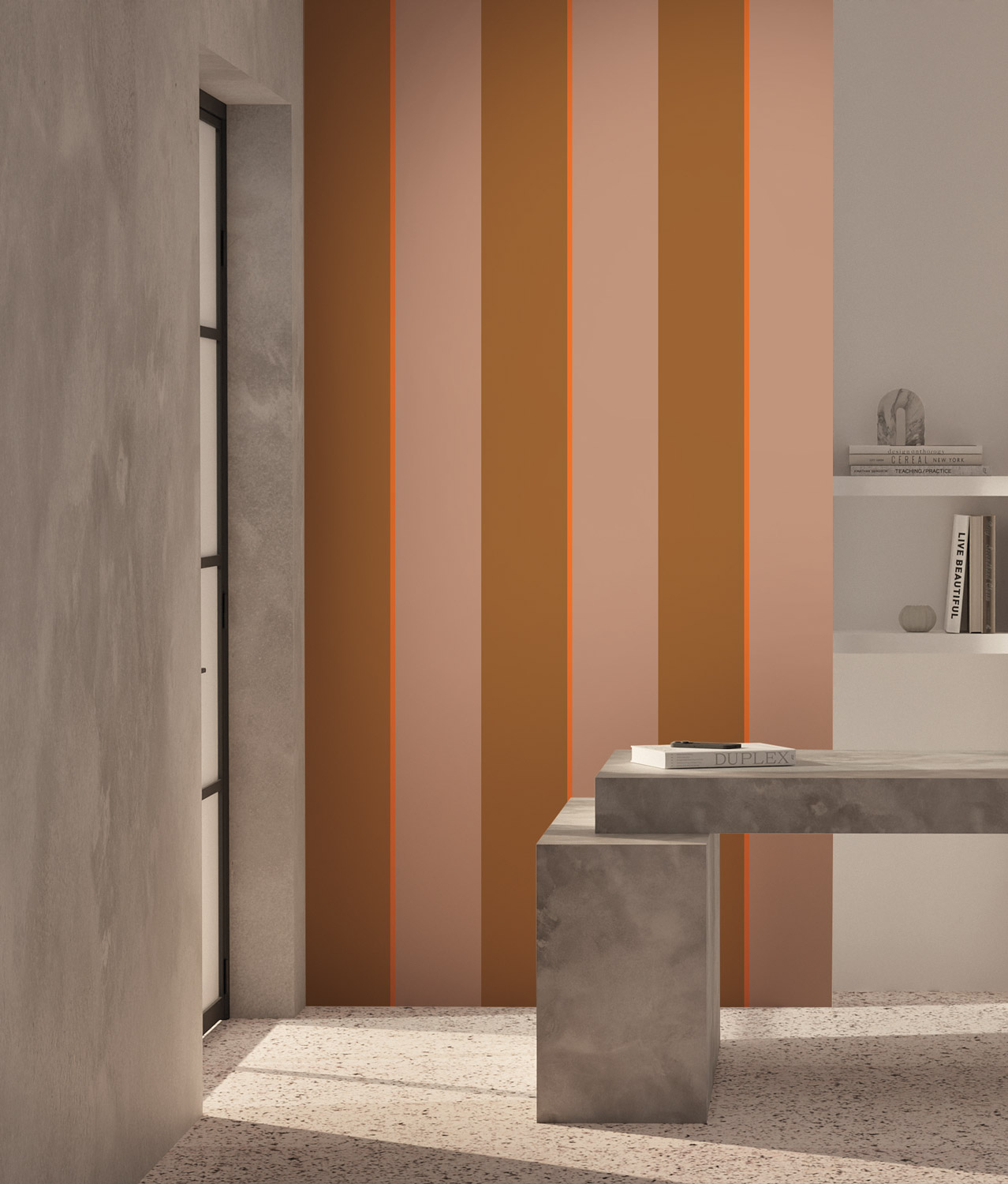 Kek Amsterdam Frans Uyterlinde Bold Stripes FU-001 (met gratis lijm!)