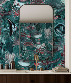 Kek Book V wp-698 Underwater Jungle 389,6cm breed x 280cm hoog (met gratis lijm!)