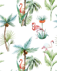 Creative Lab Wallpaper on roll Flamingo Palm