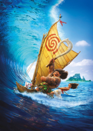 Komar Into Adventure IADX4-010 Moana Ride the Wave 200cm x 280cm hoog